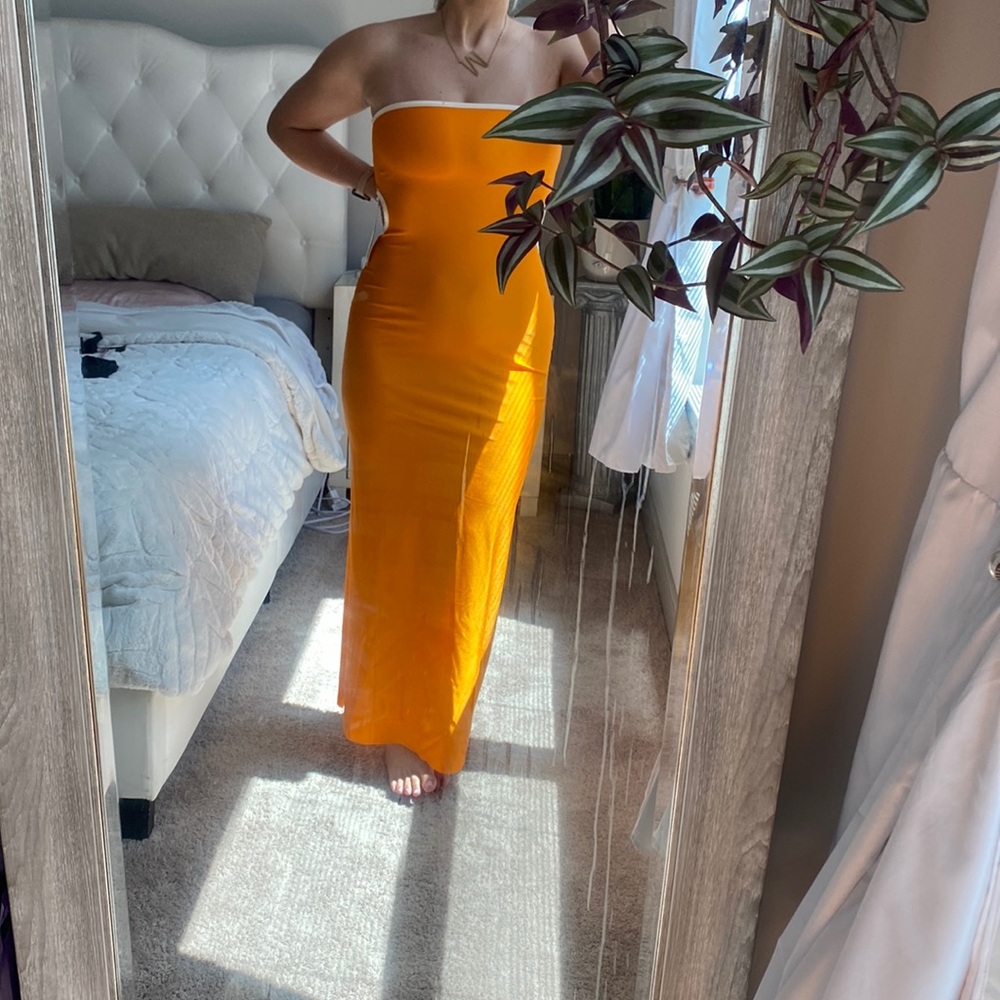 NWT Baobab Summer strapless Dress 🧡